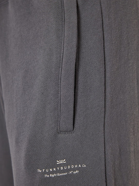 Sweatpants with Elastic Gray