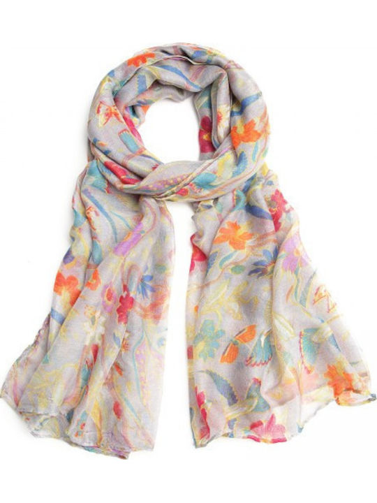 Women's Wool Scarf Gray