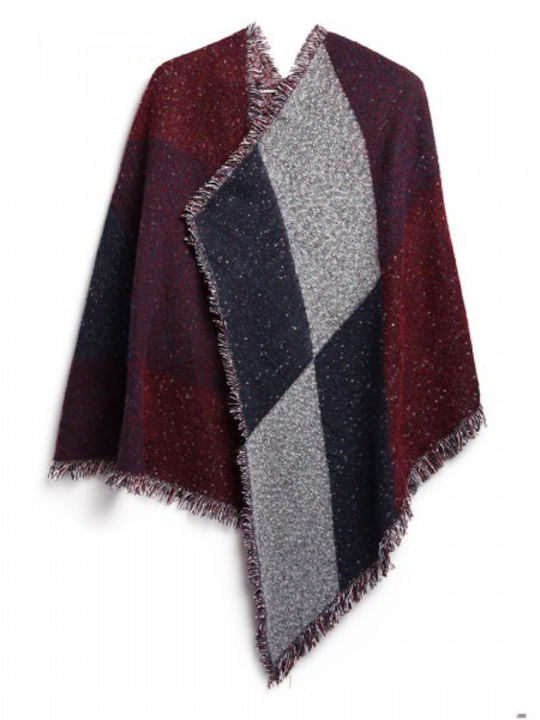 Women's Wool Scarf Red