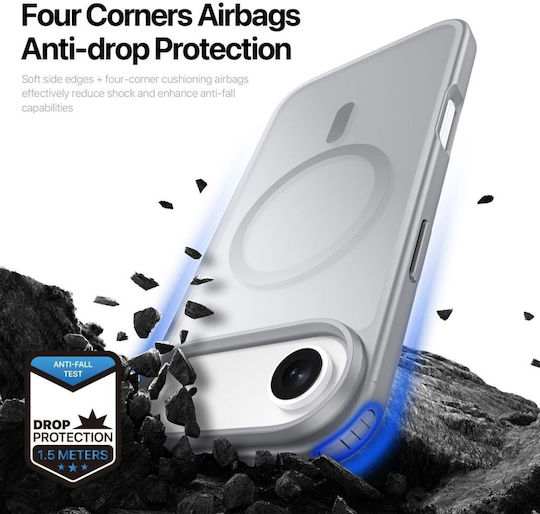 Dux Ducis Back Cover Silicon / Plastic Gri (iPhone Air)