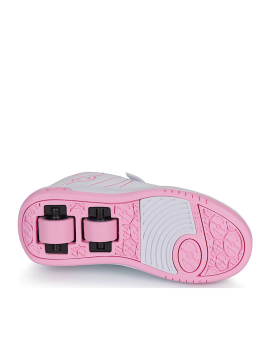 Παιδικά Sneakers με Ροδάκια Λευκά