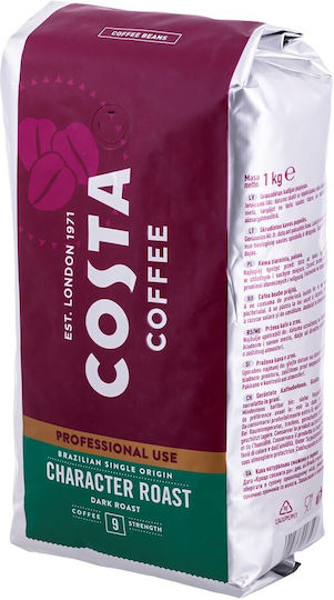 Costa Coffee Espresso Kaffee Single Origin Arabica Brasilien Bohnen 1kg