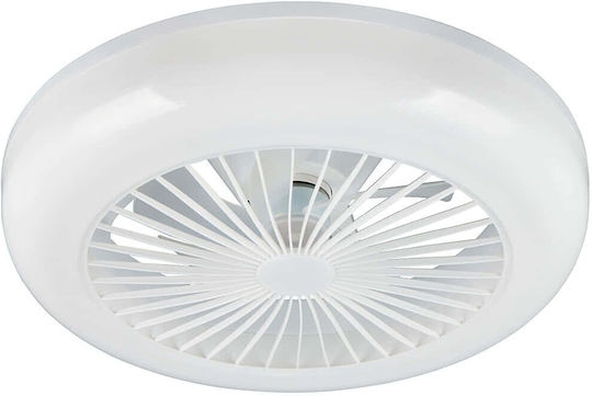 Trio Lighting Mora Πλαφονιέρα 45cm με Φως Λευκή
