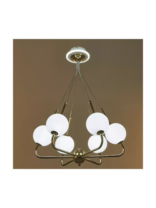 Полилей Zina Chrome Elbulgaria LED 27W 3000-6000K 2200LM 4136/6 Ch