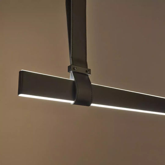 Полилей Купол Черен Elbulgaria LED 60W 3000K 4229/1500 BK