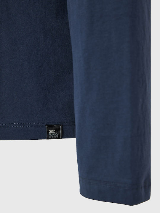 T-shirt Navy Μπλε