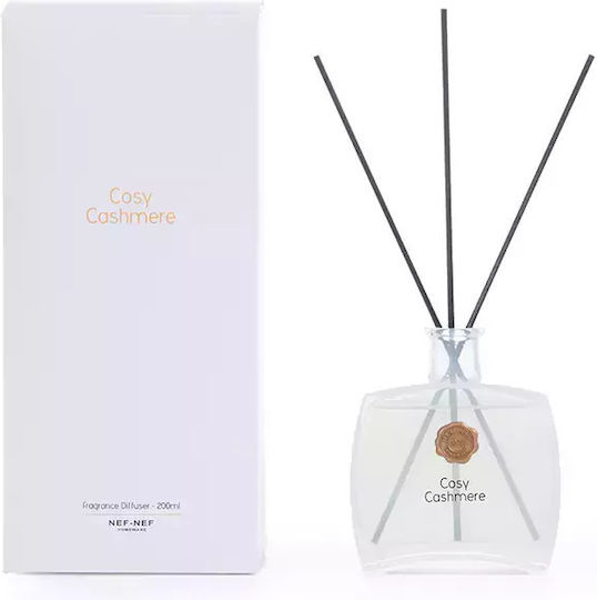 Nef-Nef Homeware Diffuser Cosy Cashmere με Άρωμα Βανίλια 200ml