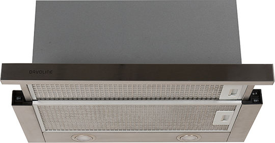 Davoline Ios Ultra Συρόμενος Απορροφητήρας 60cm Inox