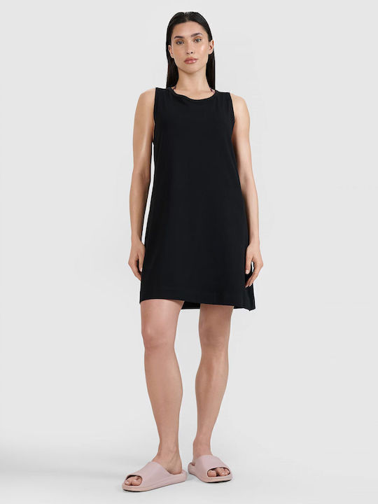 Καλοκαιρινό Mini Φόρεμα Total Black