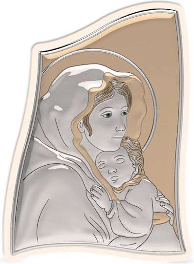 Slevori Mother Sleeping Simple Series 16x11.5 Brown Gold Silver Wood 299419 1tmx