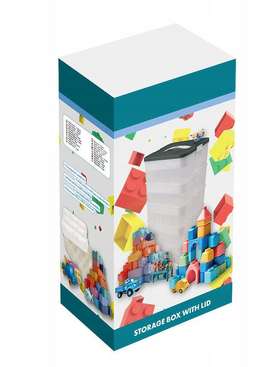 din Plastic Alb 22.5x30.5x52.6cm 1buc