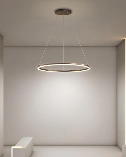 Lightex Caterina Hängelampe Braun 60cm.