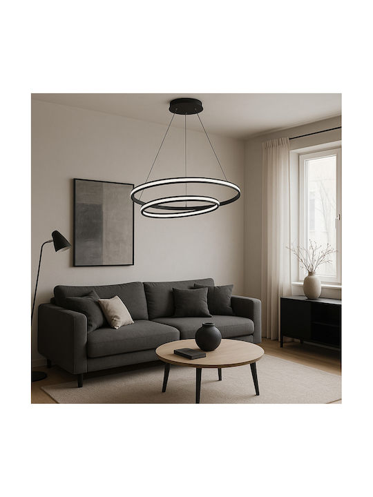 Lightex Pendant Light Black 49cm