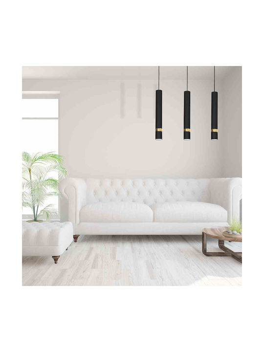 Eko Light Joker Pendant Light Black Rail with Socket GU10