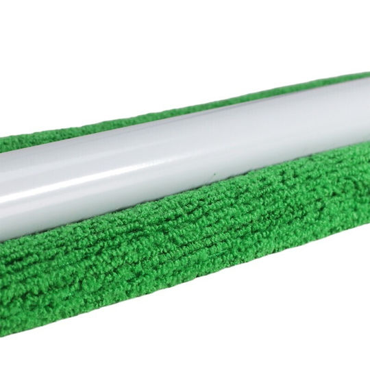 Βουρτσακι Microfiber 36x7.5cm Ευκαμπτο Κονταρι 70-120cm Green Line