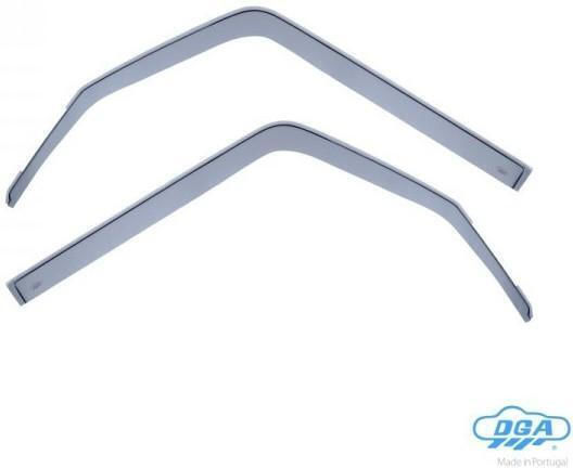 DGA Set of Windbreakers Front Trucks Dark Fime for Mitsubishi Canter 2D <1996 2pcs