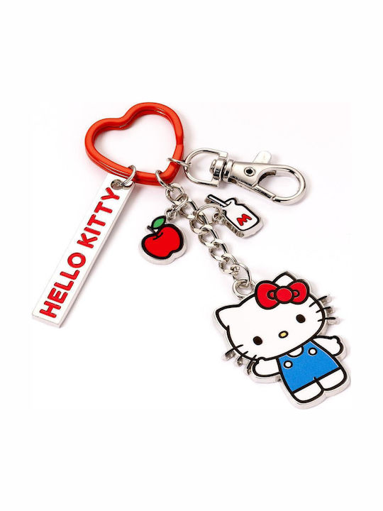 Hello Kitty Apple Keychain Charms