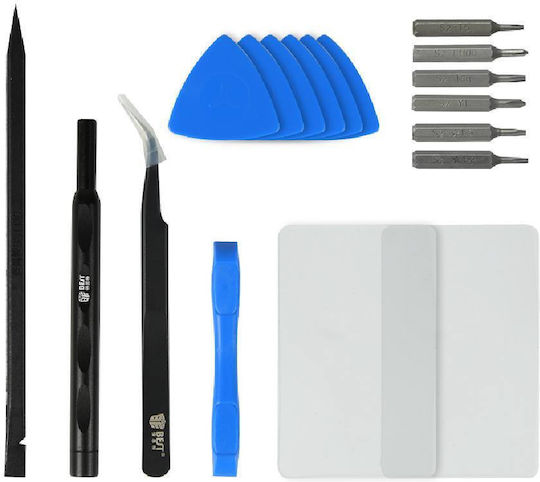 Best BST-502 Hand Tools Set MacBook Pro/Air Repair Tool Kit With Plastic Handle 18 Pieces