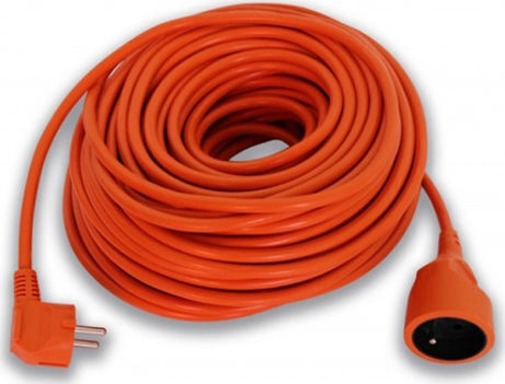 Technik mit Kabel 30m Durchmesser 3 x 1mm² Orange
