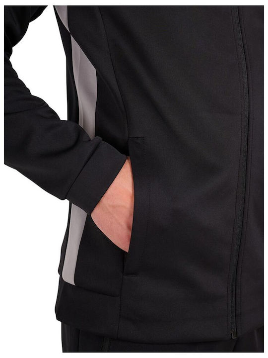 Funktionale Sweatshirt mit Kapuze Schwarz