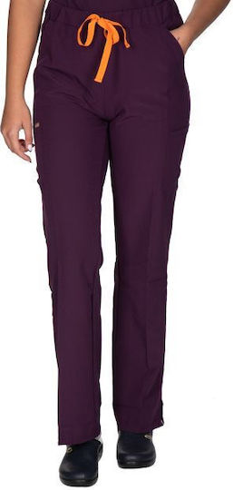 Alezi Women's Purple Pants & Blouse Set