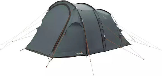 Easy Camp Σκηνή Camping Τούνελ Γκρι για 4 Άτομα 72x24εκ.