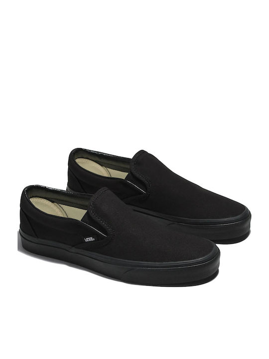 Ua Classic Men's Canvas Slip-Ons Black