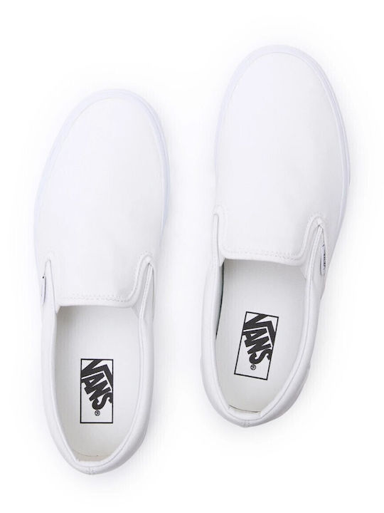 Текстил Мъжки Slip-On Бели