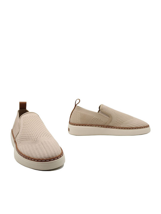 San Prep Текстил Мъжки Slip-On Кафяв