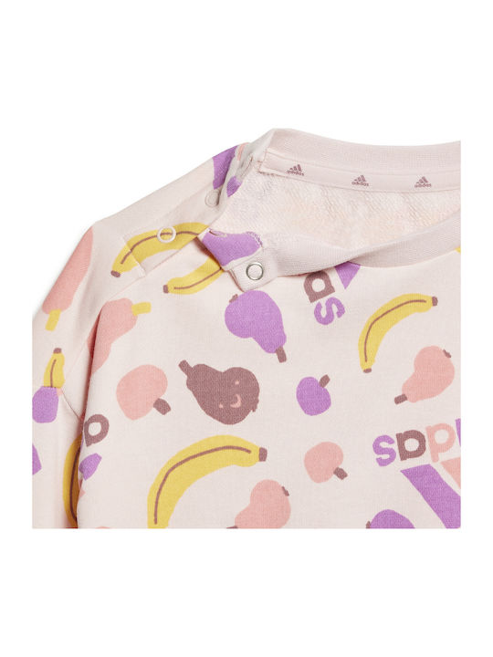 Παιδικό Σετ Φόρμας Κοραλί 2τμχ Essentials Allover Print