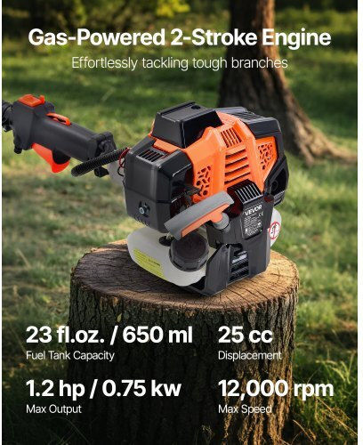 Vevor Vevor Garden Multi Tools Gasoline 2 in 1 Chainsaw Extension