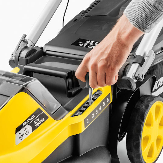 Karcher LMO 5-18 Dual Μηχανή Γκαζόν Μπαταρίας