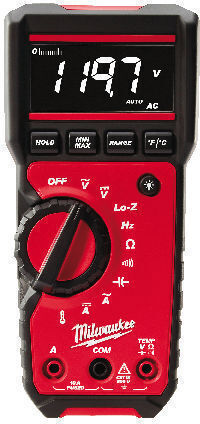 Milwaukee 2217-40 Ψηφιακό Πολύμετρο με Μέτρηση AC / DC / Αντίστασης