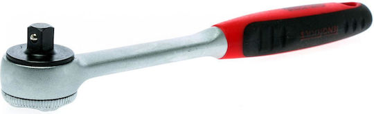 Teng Tools Ratschen 72 Zähne mit Vierkant 1/4" Länge 15cm.