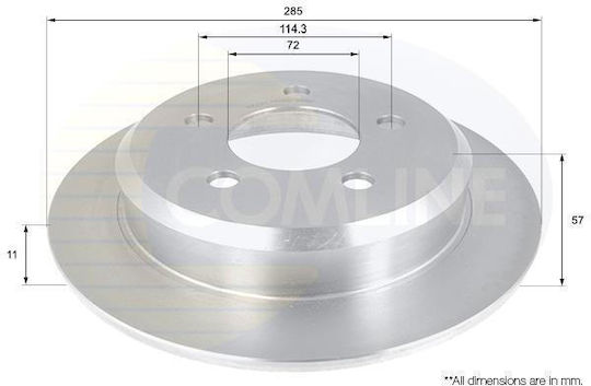 Comline Bremsscheiben für Jeep Cherokee