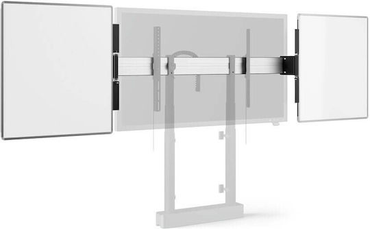 Table albe laterale pentru podea și perete Vogels A216 65'' Displays