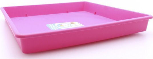 Et Plast Anaïs Plate Pot Plastic Fuchsia 25x25cm