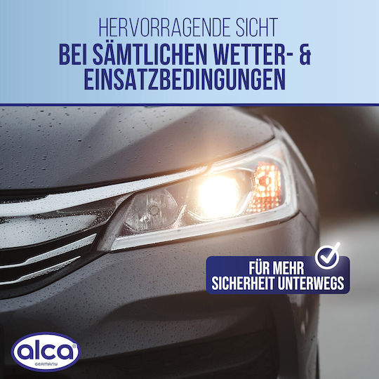 Alca 2 Pieces H1 Halogen Lamp Car I P14.5s I 12v 55w Halogen Headlight Lamp I +200% More Brightness I White Light I E-mark I Vehicle