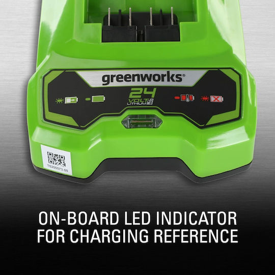 Greenworks Ladegerät für Werkzeugbatterien 24V