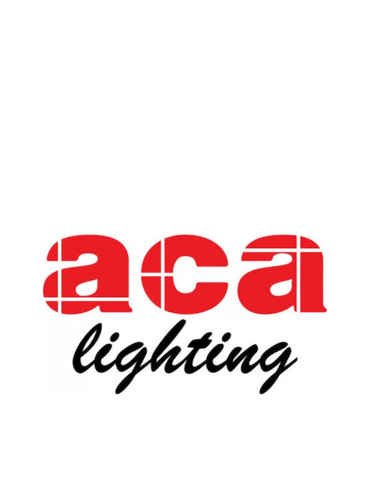 Aca Volkin Wall-Mounted Outdoor Spot Light GU10 IP65 Double Beam 6x8.7x15.8εκ.