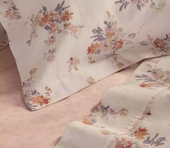 Nef-Nef Homeware Premium Σετ Υπέρδιπλο 4τμχ 240x270εκ. Ecru/rose Nef-Nef Homeware Premium Σετ Υπέρδιπλο 4τμχ 240x270εκ. Ecru/rose