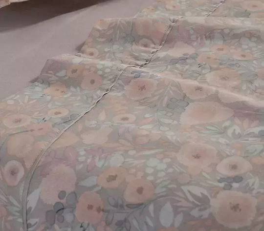 Nef-Nef Homeware Set Cearșafuri 240x270cm. Alystran Gri 4buc