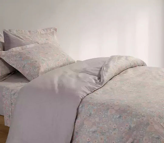 Nef-Nef Homeware Set Cearșafuri 240x270cm. Alystran Gri 4buc