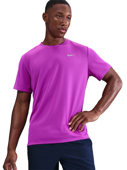 Uv Miler Dri-Fit Спортна Тениска Лилава