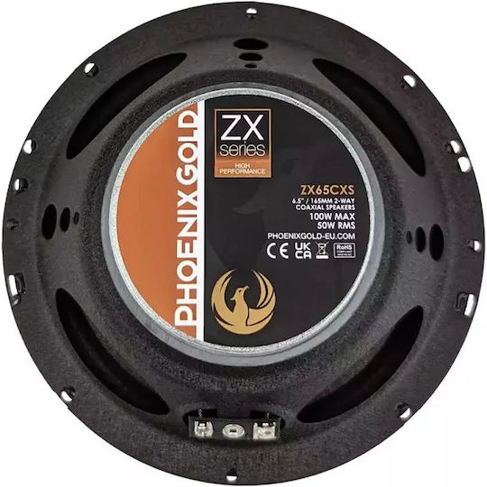 Phoenix Gold Boxă Auto Coaxial 6.5" cu 50W RMS (2 căi)
