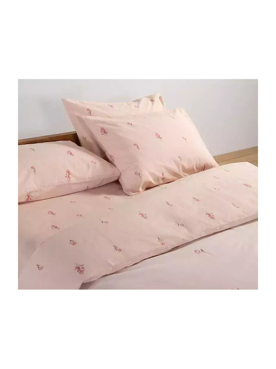 Nef-Nef Homeware Bettwäsche-Set Überdoppel 240x270cm. Fragesca Ecru 4Stück