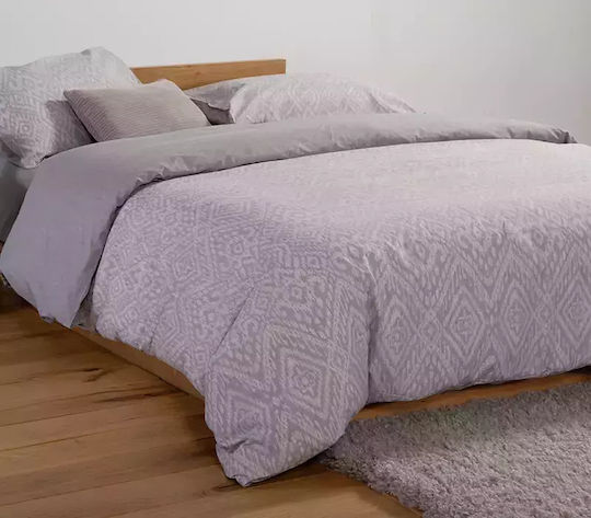 Nef-Nef Homeware Sheet Sets Queen 240x270cm. Orion Grey 4pcs