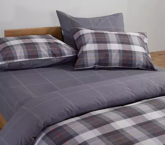 Nef-Nef Homeware Set Cearșafuri Dublu 200x270cm. Racket Denim 4buc