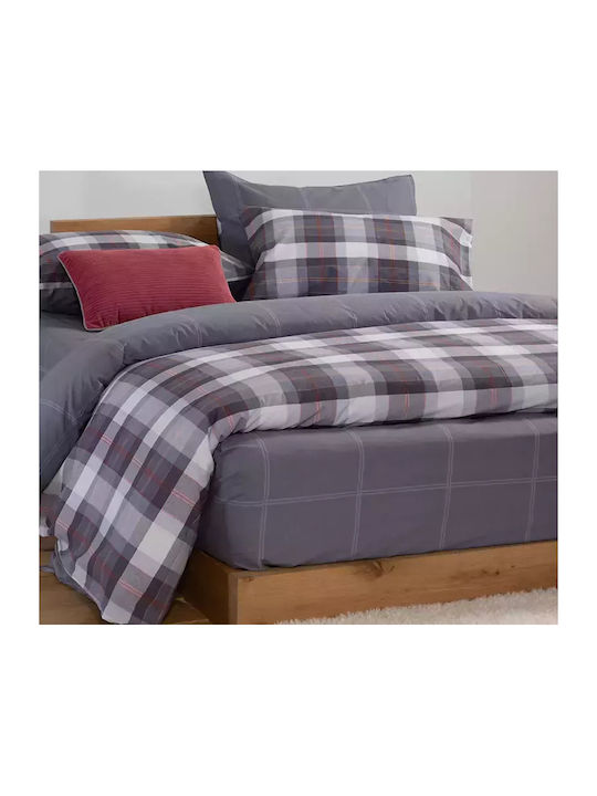 Nef-Nef Homeware Bettwäsche-Set Einzel 170x270cm. Racket Denim 3Stück