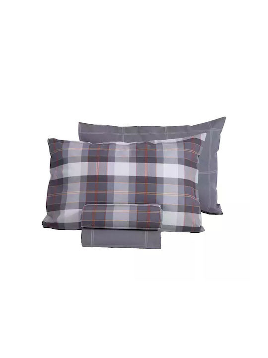 Nef-Nef Homeware Bettwäsche-Set Einzel 170x270cm. Racket Denim 3Stück